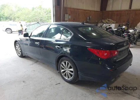 2015 Infiniti Q50 Premium from USA, damaged, VIN JN1BV7AR9FM423471